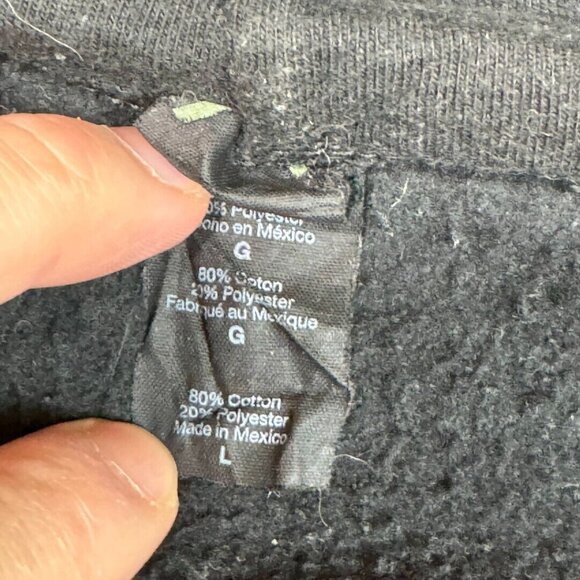 Tultex Hoodie The Black Keys Black Sweatshirt Pullover Men's Size L - Picture 13 of 14